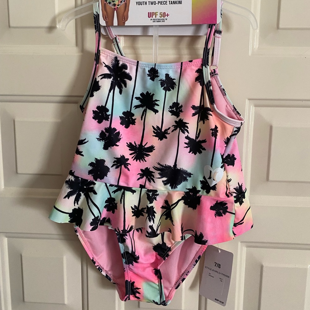 Girls 2 piece Hurley swimsuit